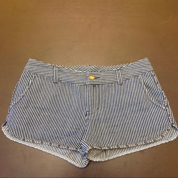 Roxy Pants - Roxy Pin Striped Shorts 25